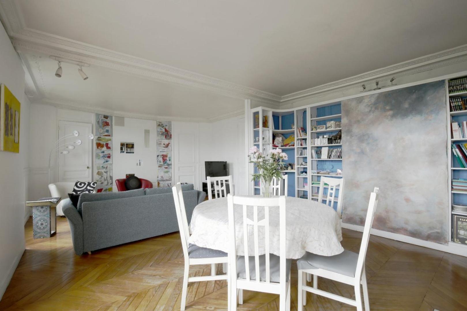 Spacious apartment#3 bedrooms#Eiffel Tower París Exterior foto